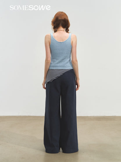 SOMESOWE S2508151 Handmade flower crochet vest (2color)