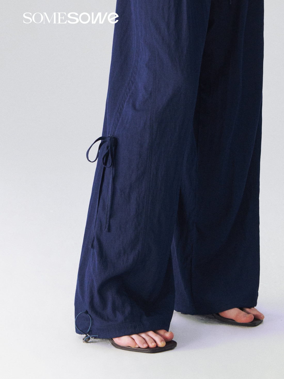 SOMESOWE S2609098 Flower bud casual pants