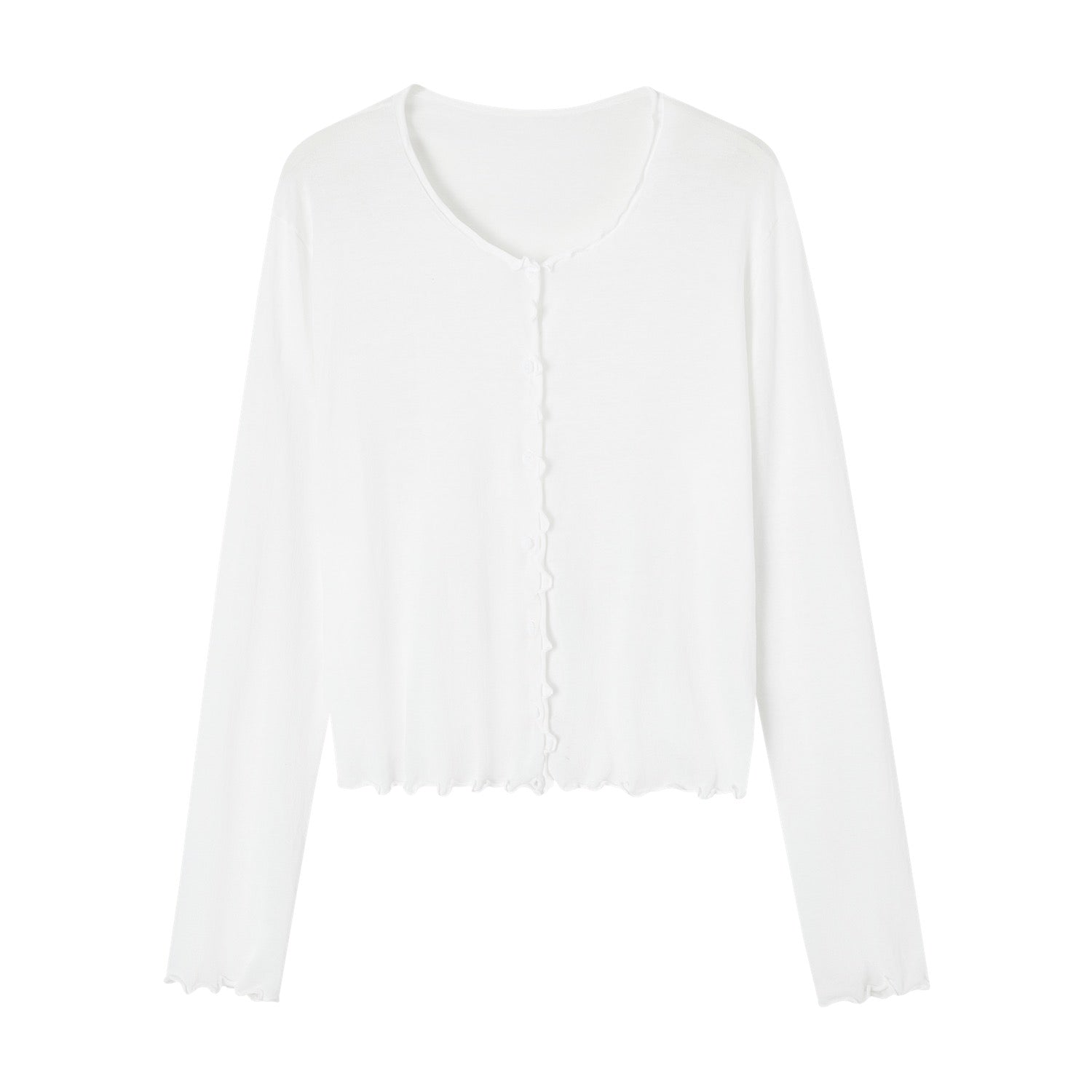 SOMESOWE S2609073 Cotton ultra-thin cardigan
