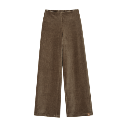 SOMESOWE S2609007&amp;S2609014 Elastic corduroy straight-fit casual pants + skirt panel