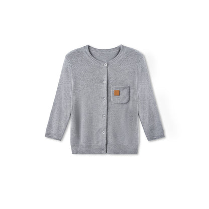 NAWS MY050325 Cloud wrapped mid sleeve knitted cardigan