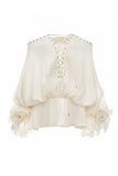 DATT ORGANZA FLORRIE BLOOM BLOUSE