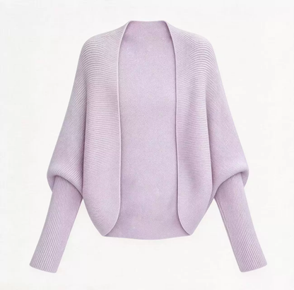 YZZI HE Knitted Batwing Sleeve Cardigan(4color)