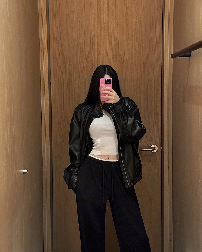 Guse Lace Elastic-Waist Training Pants(2color)