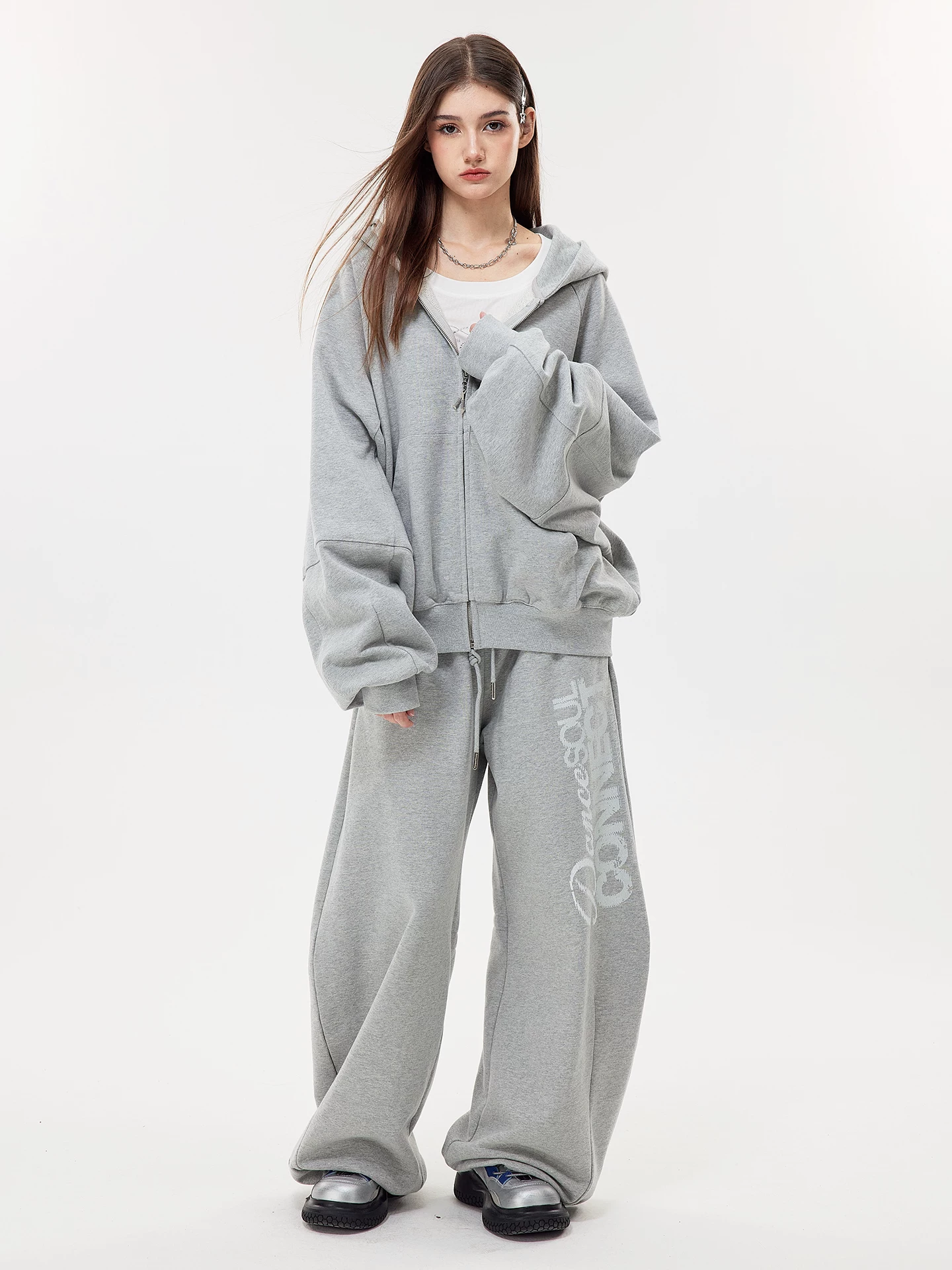 Nova Street Oversized Grey Curved Leg Set(SEPERATE)
