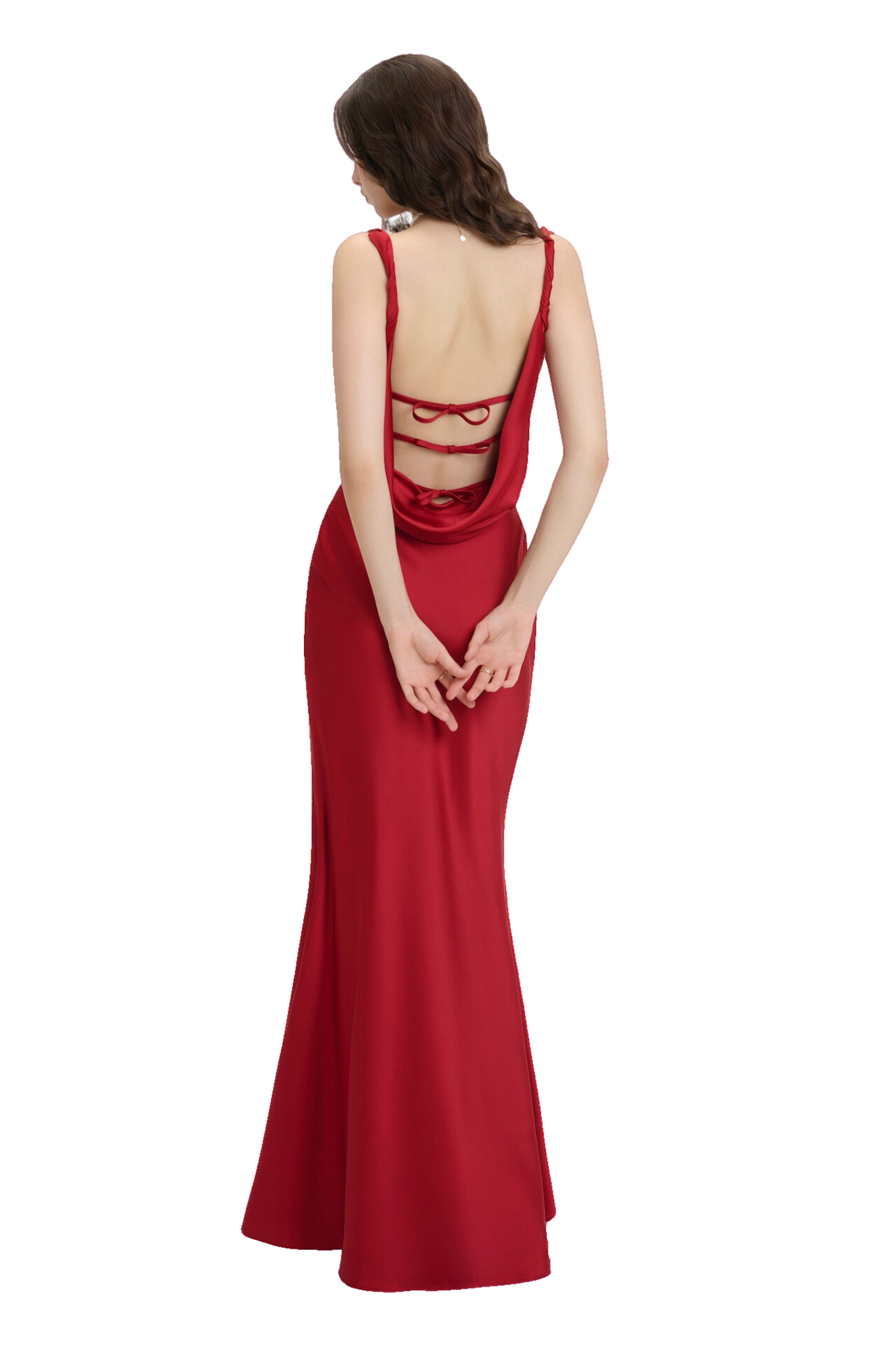 Jubin JACQUELINE DRESS IN RED