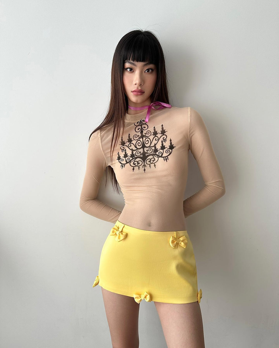 Bupbes Chandelier Top &amp; Belle Mini Skirt