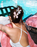 NanaJacqueline NJ Chloe Crystal Butterfly Claw Clip