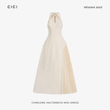 CICI Charlene Halterneck Midi Dress