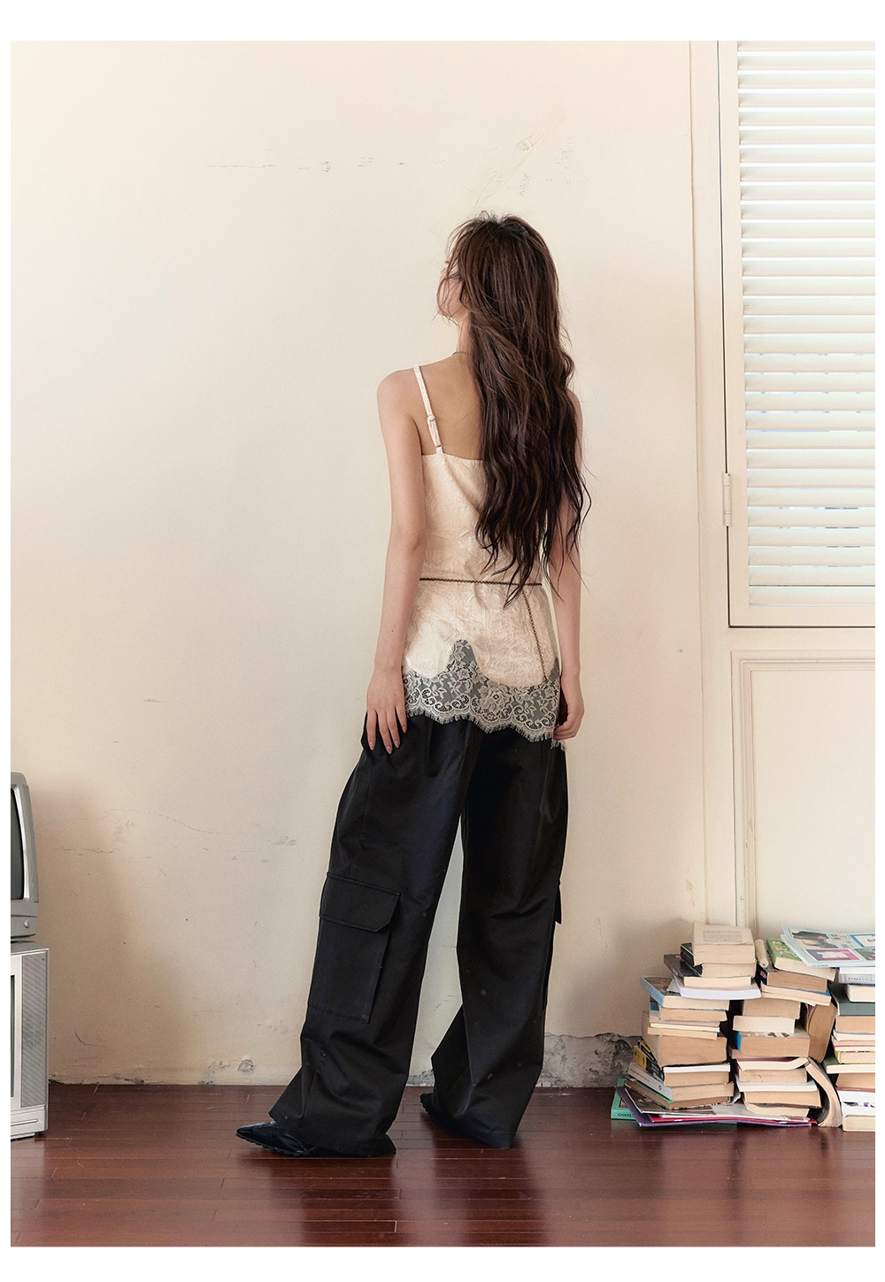 VIA PITTI [Best Seller] V24DC101 Boyfriend Coat &amp; Slip top(2color)