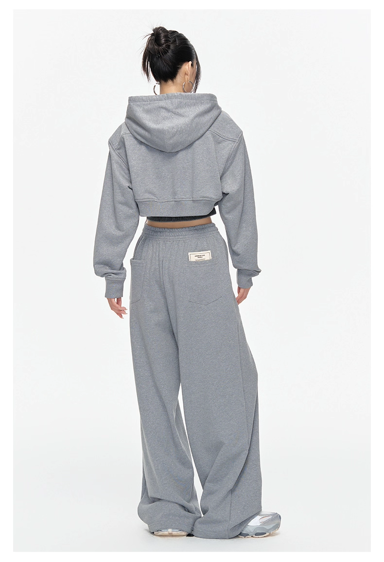Arden Code AD02-373 Grey Sparkle Hoodie &amp; Jogger Set(SEPERATE)