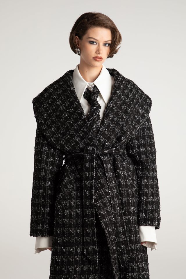 NJ Emmeline Lapel Coat