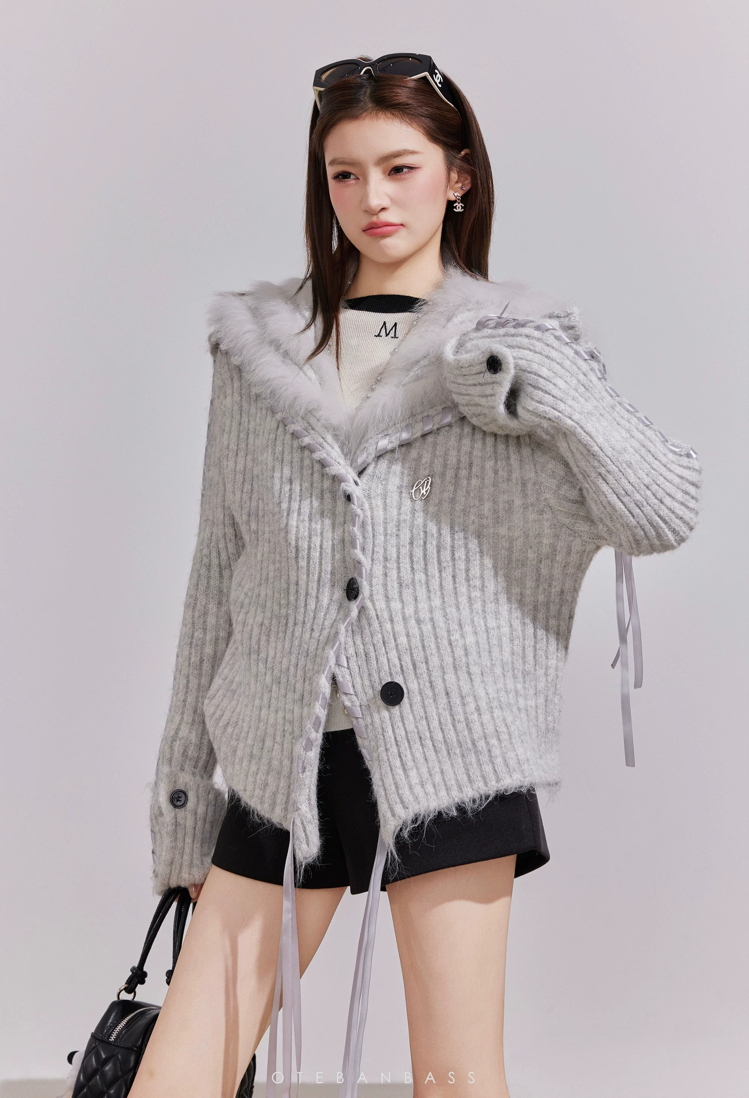 OTEBANBASS Reversible Light Brown Coat (2color)