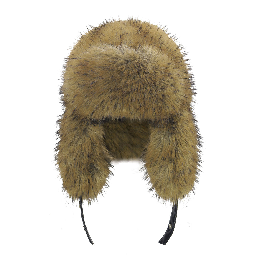 JYOSEI Brown plush hat