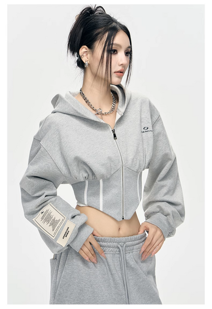 Arden Code Fishbone Hoodie Set(SEPARATE)