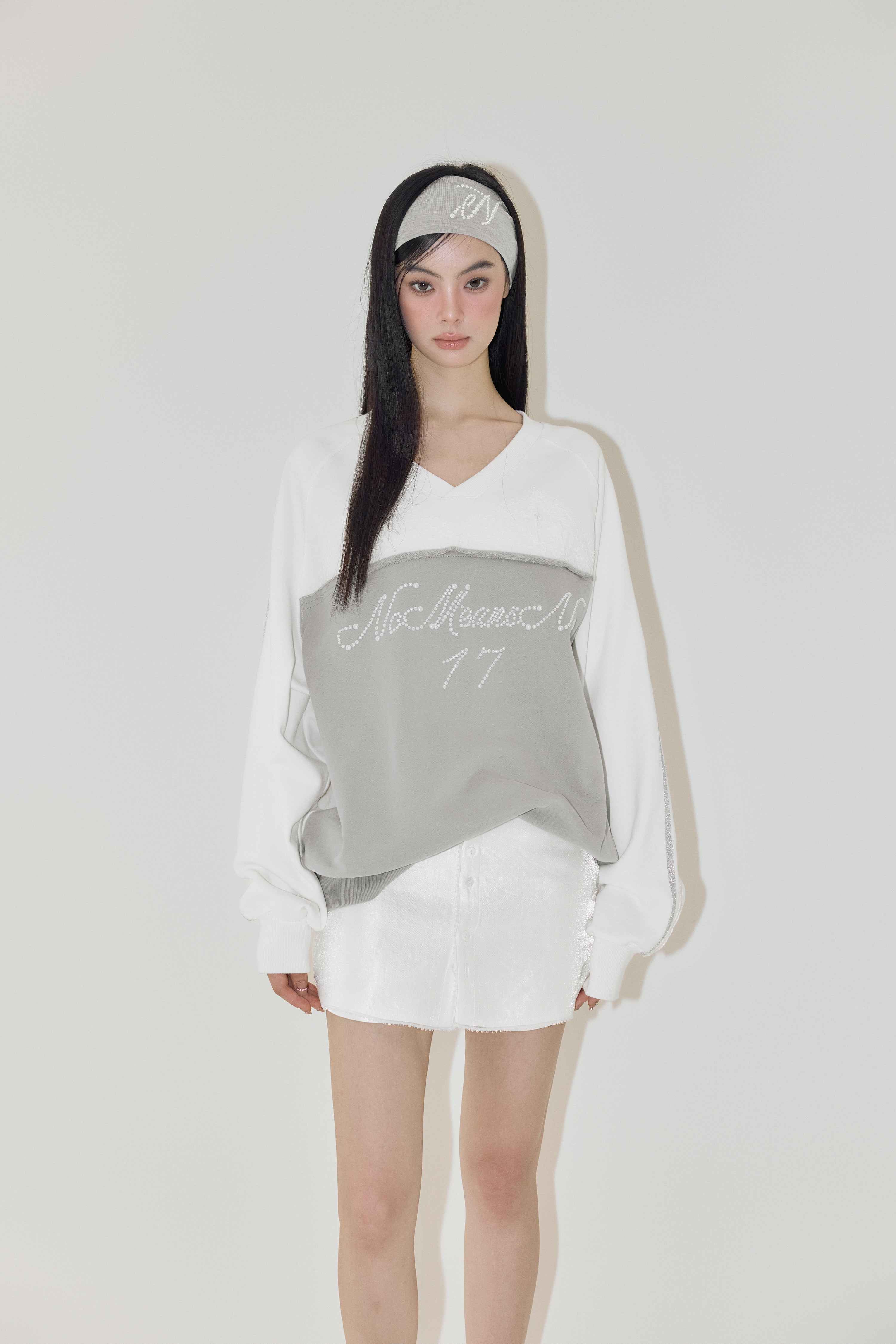 NOMEANSNO Sale Contrast Pearl Hoodie