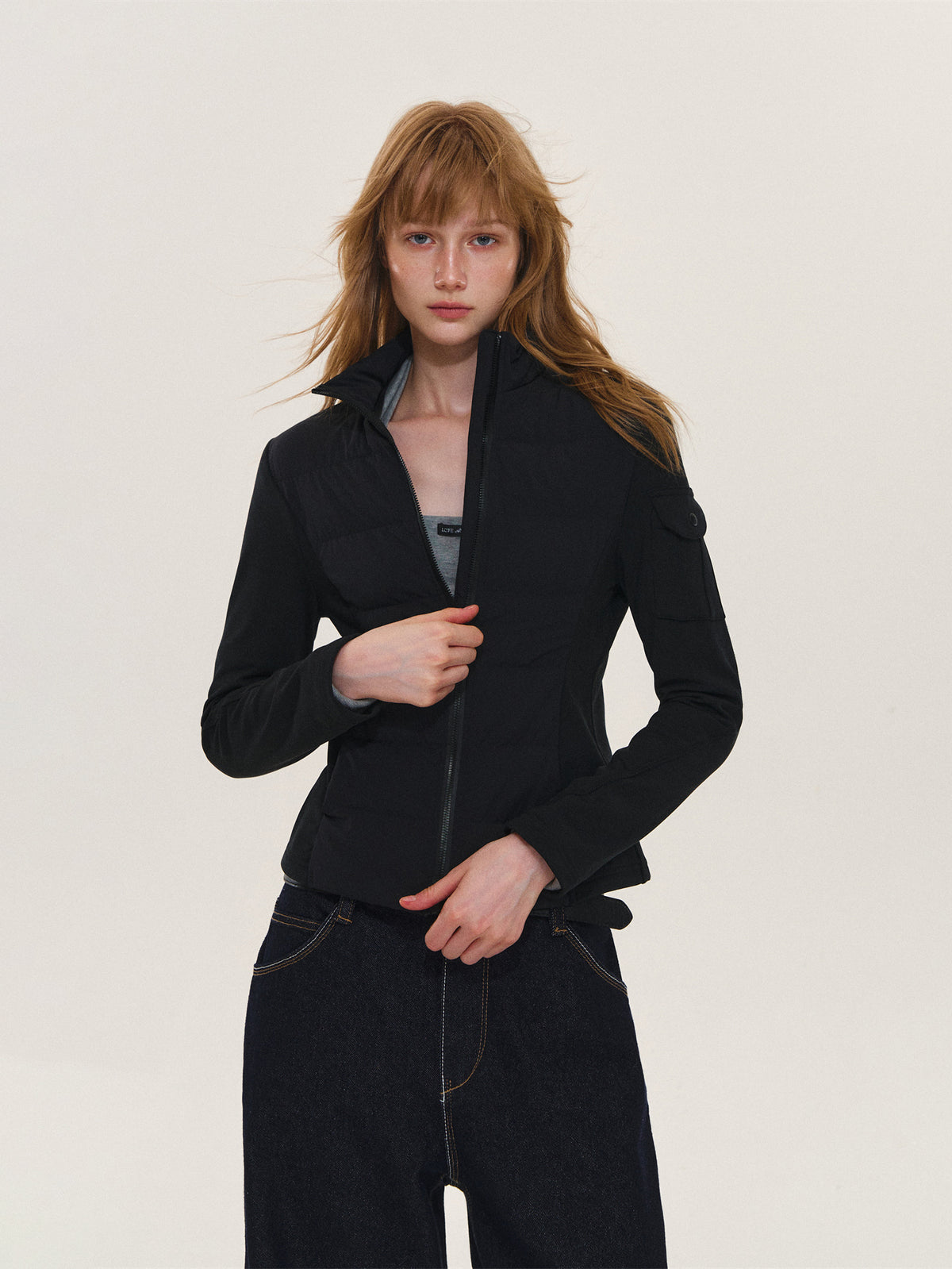 Asgony ASG26590 95% Down Slim Lightweight Puffer Jacket