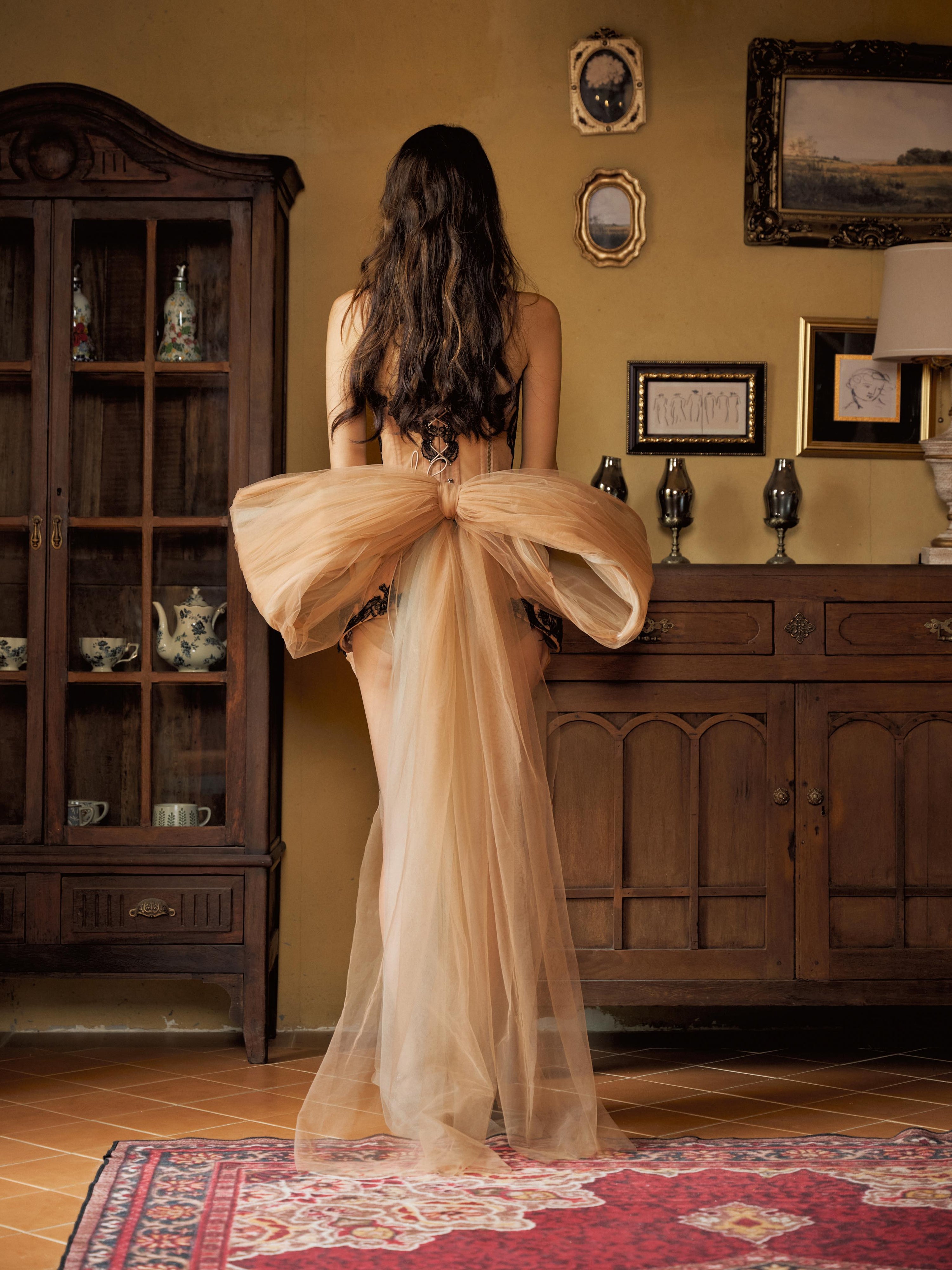Laviici Miumiu Corset Dress