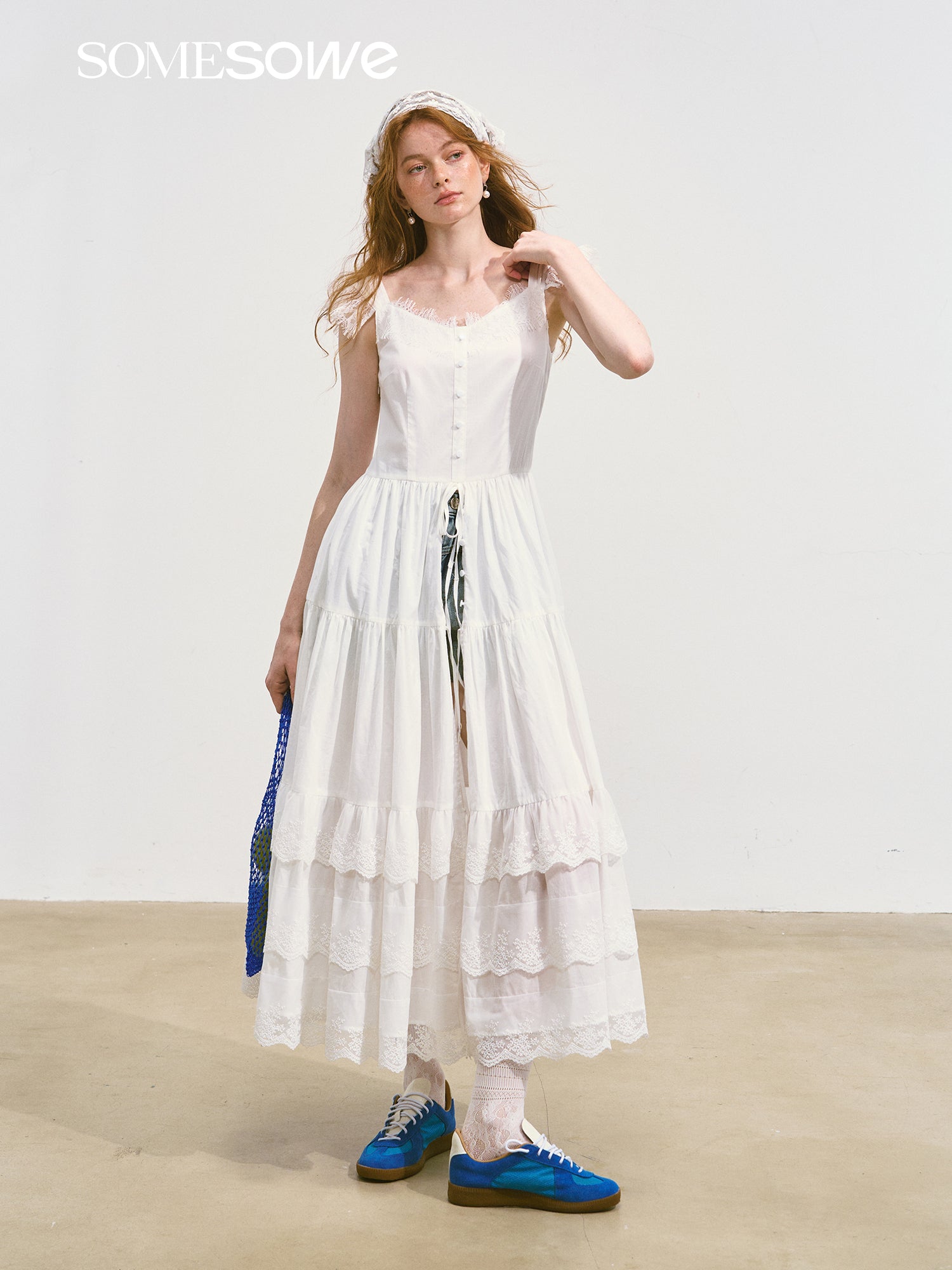 SOMESOWE S2508110 Southern french holiday dress