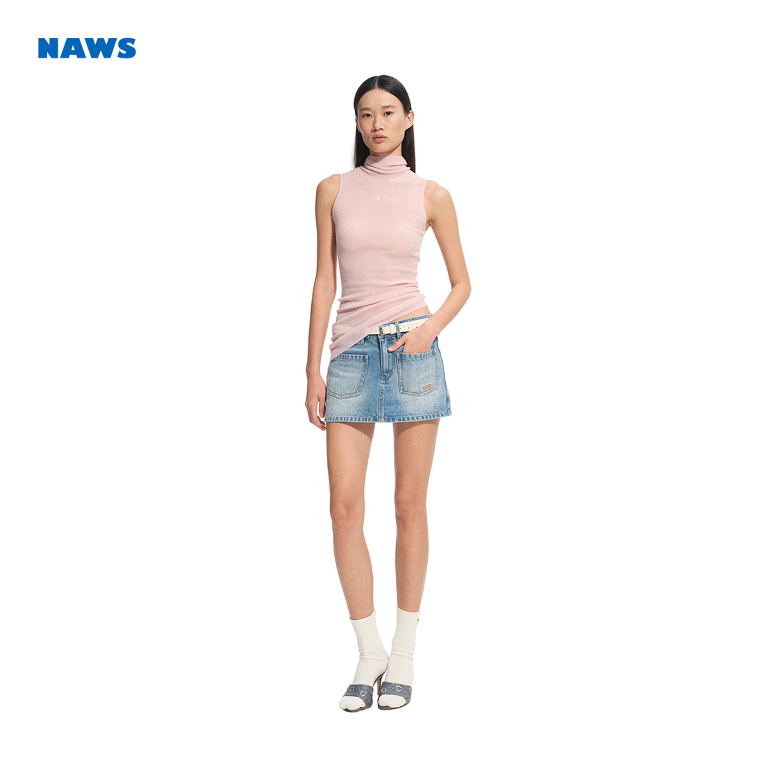 NAWS C053725 Megan Sleeveless Knitwear