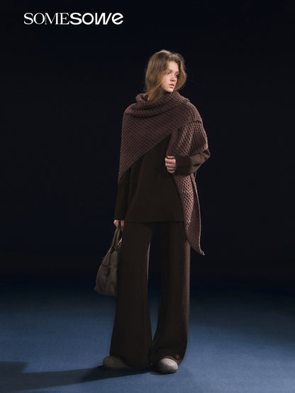 SOMESOWE S2508318 Waffle-knit suit