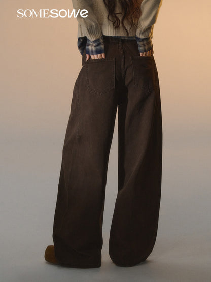 SOMESOWE S2508253 Crescent loose jeans