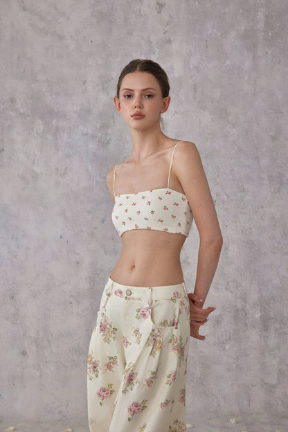 NOMEANSNO N170 Floral lace camisole (2color)