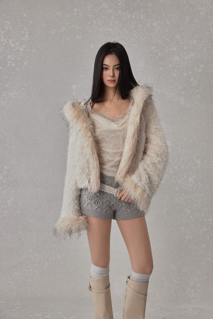 NONCESTNON N254 Lamb wool long coat