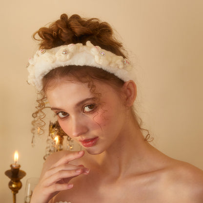 My Rosebar Snow Bunny Headband