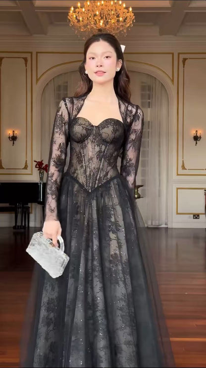 SOVI HOUSE Celina Black Dress