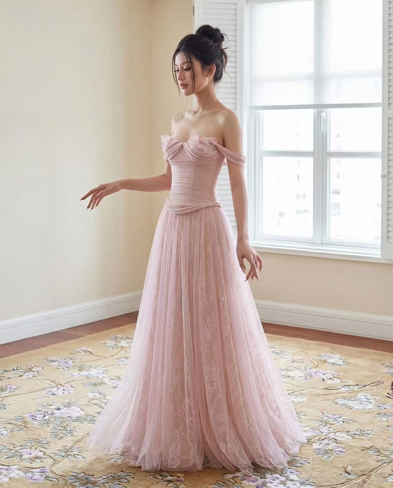 Lovelyn Rosalie Draped Gown