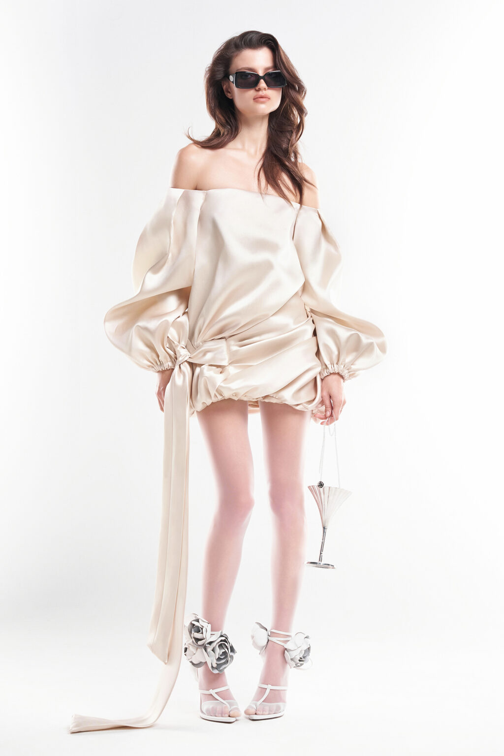 DATT TAFFETA DRESS