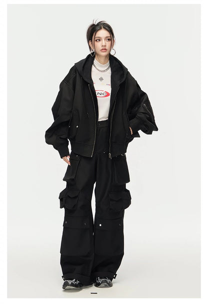 Arden Code MA1 Oversize Hoodie Jacket