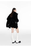 VIA PITTI SALE Black Heart Coat(detachable sleeves)