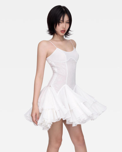 Bupbes Dove Mini Dress