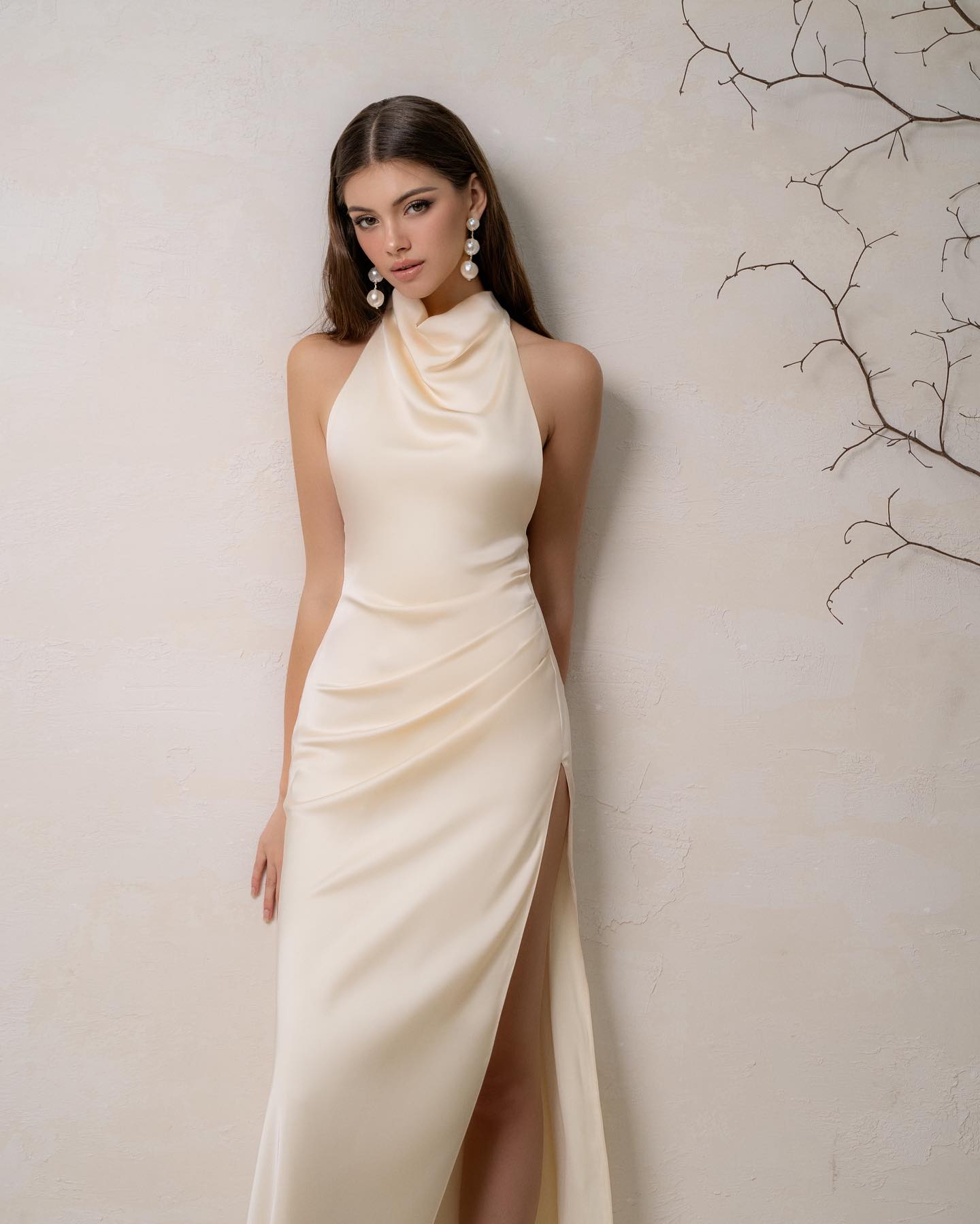 Kisserine CALA SILK DRESS