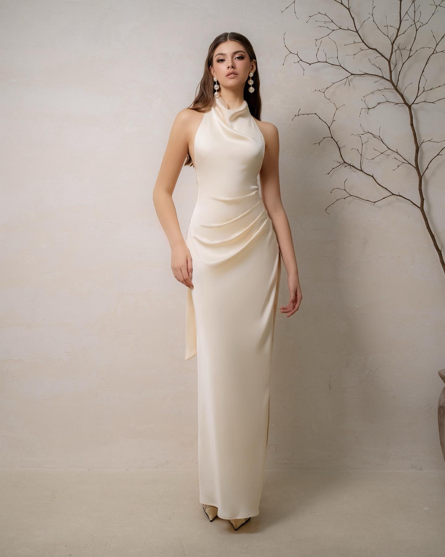 Kisserine CALA SILK DRESS