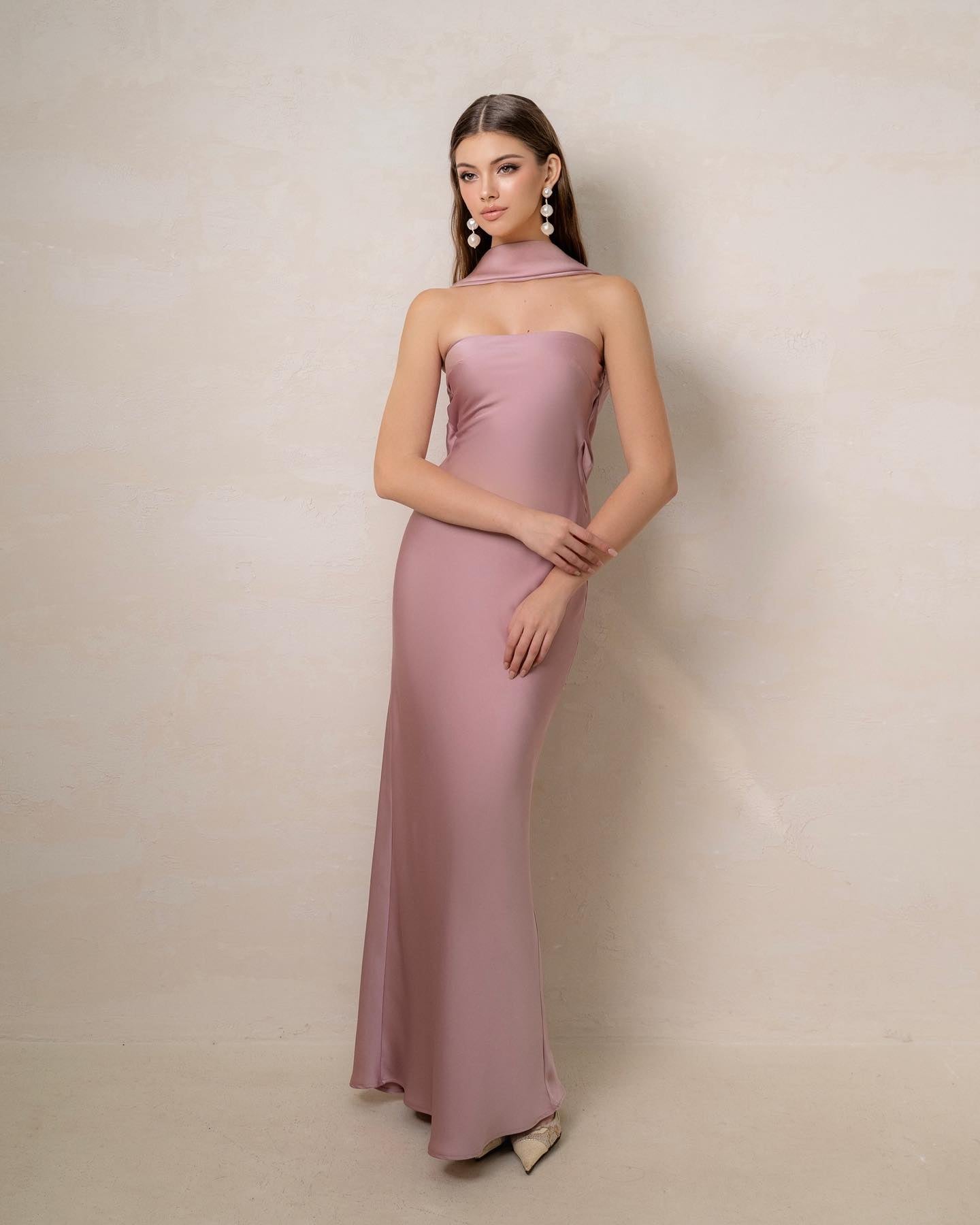 Kisserine [Best Seller] DELLA SILK DRESS