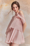 ELPIS Halter Dress-Pink