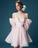 Deliciae Zoe dress-pink