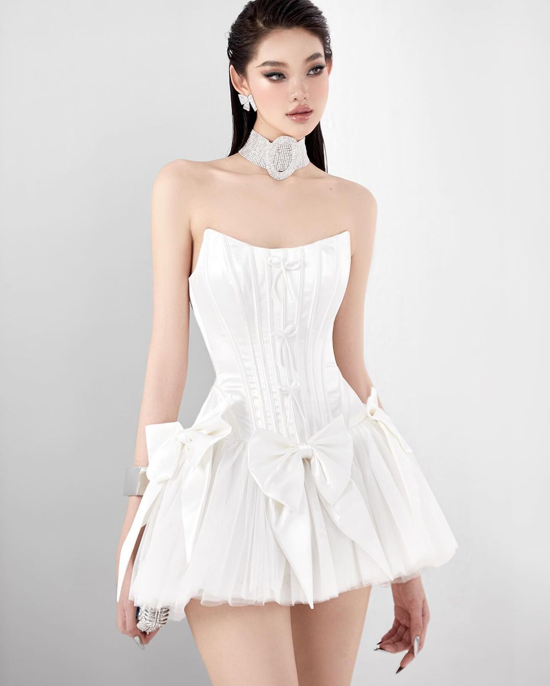 Mael Femme COPPÉLIA DRESS-White