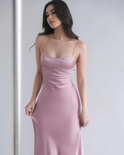 Kisserine Meru silk dress