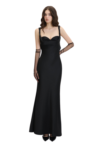 Jubin JACQUELINE DRESS IN BLACK