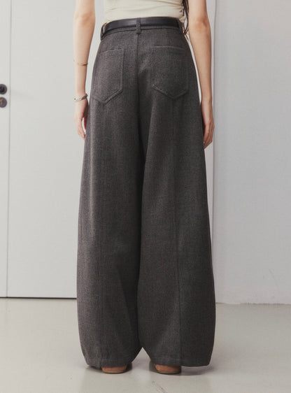 OTEBANBASS Ote260922 High-Waist Wool Balloon Pants