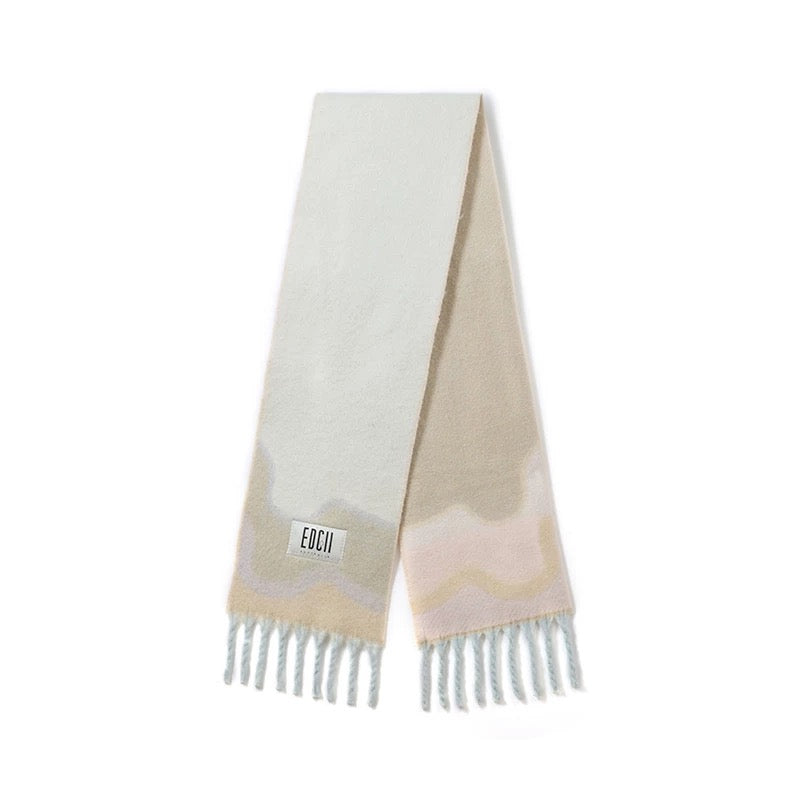 EDGII ED50AW11003-ED50AW11012 Rock patterned scarf