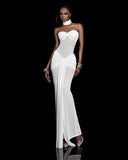 MAEL FEMME White Tube Max Dress