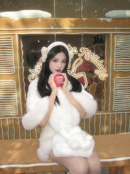 My Rosebar Snow Fluff Headband