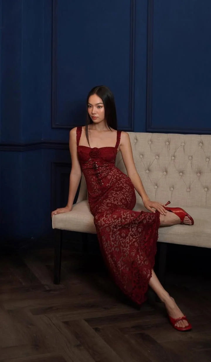 CHARMANINE RUBY DRESS