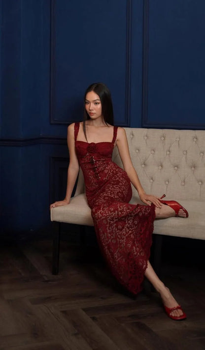 CHARMANINE RUBY DRESS