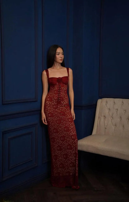CHARMANINE RUBY DRESS